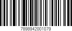 Código de barras (EAN, GTIN, SKU, ISBN): '7898942001079'