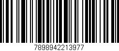 Código de barras (EAN, GTIN, SKU, ISBN): '7898942213977'