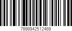 Código de barras (EAN, GTIN, SKU, ISBN): '7898942512469'
