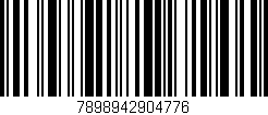 Código de barras (EAN, GTIN, SKU, ISBN): '7898942904776'