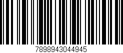 Código de barras (EAN, GTIN, SKU, ISBN): '7898943044945'