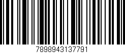 Código de barras (EAN, GTIN, SKU, ISBN): '7898943137791'