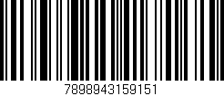 Código de barras (EAN, GTIN, SKU, ISBN): '7898943159151'