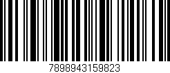 Código de barras (EAN, GTIN, SKU, ISBN): '7898943159823'