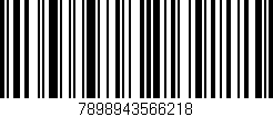 Código de barras (EAN, GTIN, SKU, ISBN): '7898943566218'