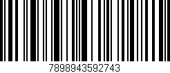 Código de barras (EAN, GTIN, SKU, ISBN): '7898943592743'