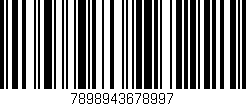 Código de barras (EAN, GTIN, SKU, ISBN): '7898943678997'