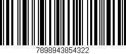 Código de barras (EAN, GTIN, SKU, ISBN): '7898943854322'