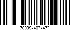 Código de barras (EAN, GTIN, SKU, ISBN): '7898944074477'