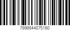 Código de barras (EAN, GTIN, SKU, ISBN): '7898944075160'