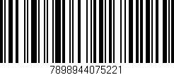 Código de barras (EAN, GTIN, SKU, ISBN): '7898944075221'