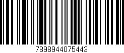 Código de barras (EAN, GTIN, SKU, ISBN): '7898944075443'
