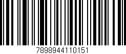 Código de barras (EAN, GTIN, SKU, ISBN): '7898944110151'