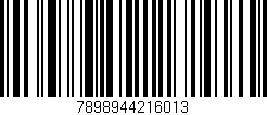 Código de barras (EAN, GTIN, SKU, ISBN): '7898944216013'