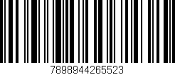 Código de barras (EAN, GTIN, SKU, ISBN): '7898944265523'
