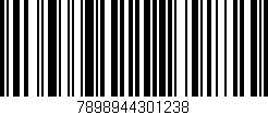 Código de barras (EAN, GTIN, SKU, ISBN): '7898944301238'