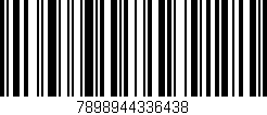 Código de barras (EAN, GTIN, SKU, ISBN): '7898944336438'