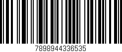 Código de barras (EAN, GTIN, SKU, ISBN): '7898944336535'