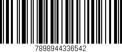 Código de barras (EAN, GTIN, SKU, ISBN): '7898944336542'