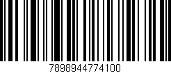 Código de barras (EAN, GTIN, SKU, ISBN): '7898944774100'