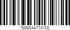 Código de barras (EAN, GTIN, SKU, ISBN): '7898944774155'