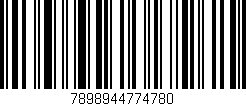 Código de barras (EAN, GTIN, SKU, ISBN): '7898944774780'