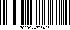 Código de barras (EAN, GTIN, SKU, ISBN): '7898944775435'