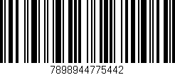 Código de barras (EAN, GTIN, SKU, ISBN): '7898944775442'