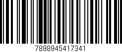 Código de barras (EAN, GTIN, SKU, ISBN): '7898945417341'