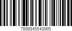 Código de barras (EAN, GTIN, SKU, ISBN): '7898945540865'