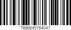 Código de barras (EAN, GTIN, SKU, ISBN): '7898945784047'