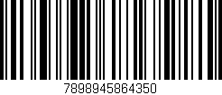 Código de barras (EAN, GTIN, SKU, ISBN): '7898945864350'
