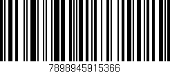 Código de barras (EAN, GTIN, SKU, ISBN): '7898945915366'