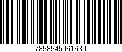 Código de barras (EAN, GTIN, SKU, ISBN): '7898945961639'