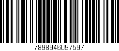 Código de barras (EAN, GTIN, SKU, ISBN): '7898946097597'