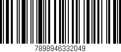 Código de barras (EAN, GTIN, SKU, ISBN): '7898946332049'
