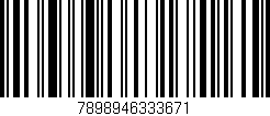 Código de barras (EAN, GTIN, SKU, ISBN): '7898946333671'