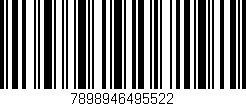 Código de barras (EAN, GTIN, SKU, ISBN): '7898946495522'