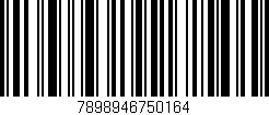Código de barras (EAN, GTIN, SKU, ISBN): '7898946750164'