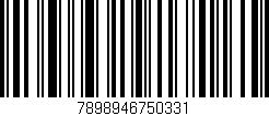 Código de barras (EAN, GTIN, SKU, ISBN): '7898946750331'