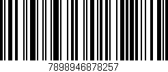 Código de barras (EAN, GTIN, SKU, ISBN): '7898946878257'