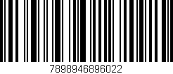 Código de barras (EAN, GTIN, SKU, ISBN): '7898946896022'