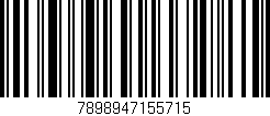 Código de barras (EAN, GTIN, SKU, ISBN): '7898947155715'