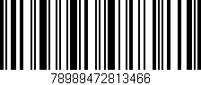 Código de barras (EAN, GTIN, SKU, ISBN): '78989472813466'