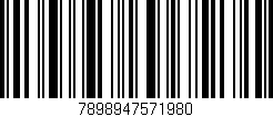 Código de barras (EAN, GTIN, SKU, ISBN): '7898947571980'