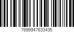 Código de barras (EAN, GTIN, SKU, ISBN): '7898947633435'