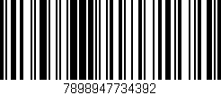 Código de barras (EAN, GTIN, SKU, ISBN): '7898947734392'