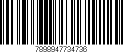 Código de barras (EAN, GTIN, SKU, ISBN): '7898947734736'