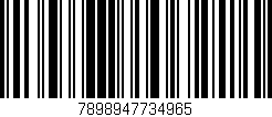Código de barras (EAN, GTIN, SKU, ISBN): '7898947734965'