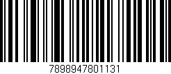 Código de barras (EAN, GTIN, SKU, ISBN): '7898947801131'
